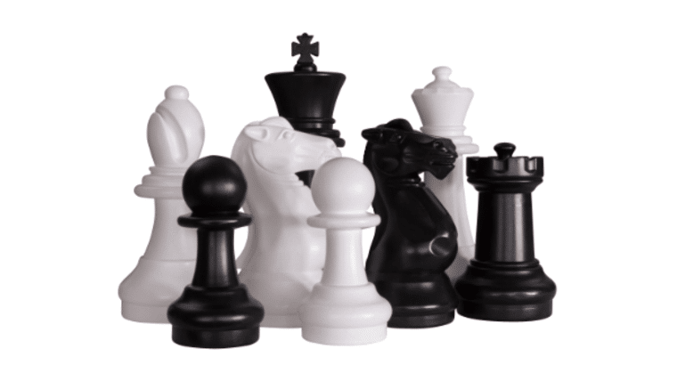 23″ Black Plastic Giant Queen Chess Piece | Rental 23″ Black Plastic Giant Queen Chess Piece | Rental