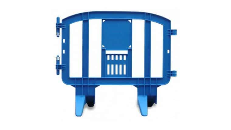 4′ Minit Plastic Crowd Control Barricade – Blue | Rental