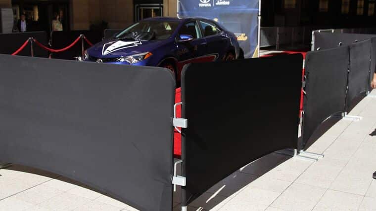 Bike Rack Barricade Spandex Cover | Rental Bike Rack Barricade Spandex Cover | Rental