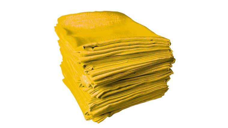 10′ x 4′ Yellow Banjo Drape | Rental
