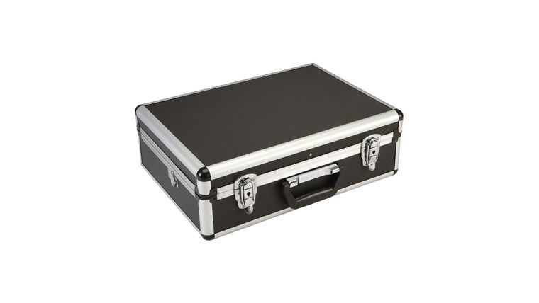 18 in. x 6 in. x 13 in. Black Hard Aluminum Case | Rental