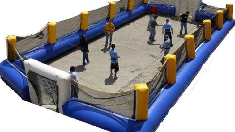 10 Person Inflatable Human Foosball Game | Rental