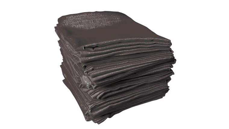 1′ Tall Banjo Valance Drape – Charcoal | Rental