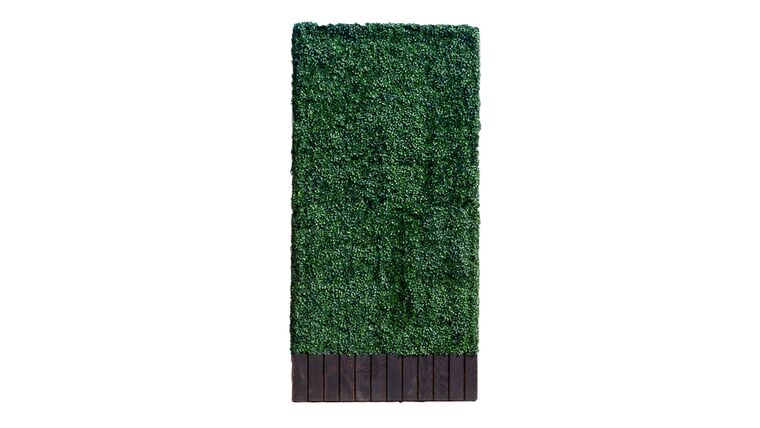 4’h x 7’w Boxwood Hedge With Planter | Rental 4’h x 7’w Boxwood Hedge With Planter | Rental