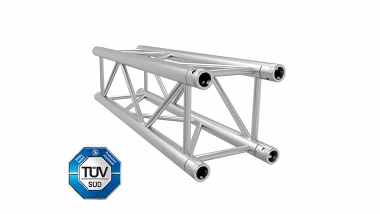 Global Truss – 9.02′ (2.75m) F34 Aluminum Square Global Truss – Silver | Rental Global Truss – 9.02′ (2.75m) F34 Aluminum Square Global Truss – Silver | Rental