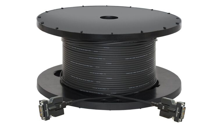 Fiber Cable – DVI-D Fiber Optic Cable – 100 Meters | Rental