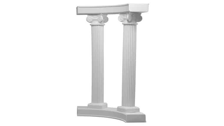 4 Piece Curved Scamozzi Set | Rental