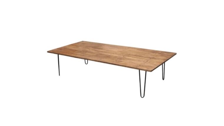 Farm Table | 8′ | Hairpin | Kids | Rental