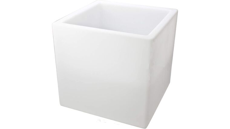 Outdoor/Indoor Rechargeable LED Light SEMI-Storage Cube 16″, Cordless with Remote Control RGB Color Changing Glowing Furniture Cabinet Container End Table Ice Bucket Flower Pot Planter | Rental