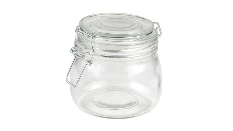 Mason Jar – 16 oz. w/Hinged Lid – Glass | Rental Mason Jar – 16 oz. w/Hinged Lid – Glass | Rental