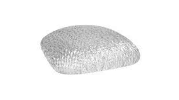 Chair Pad – Cushion Cap for Chameleon Chair – Atomic Silver Stretch Knit | Rental Chair Pad – Cushion Cap for Chameleon Chair – Atomic Silver Stretch Knit | Rental