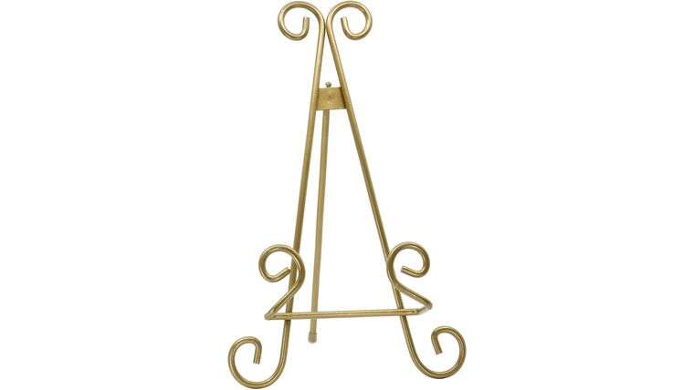 13″ Gold Iron Mini Easel | Rental 13″ Gold Iron Mini Easel | Rental