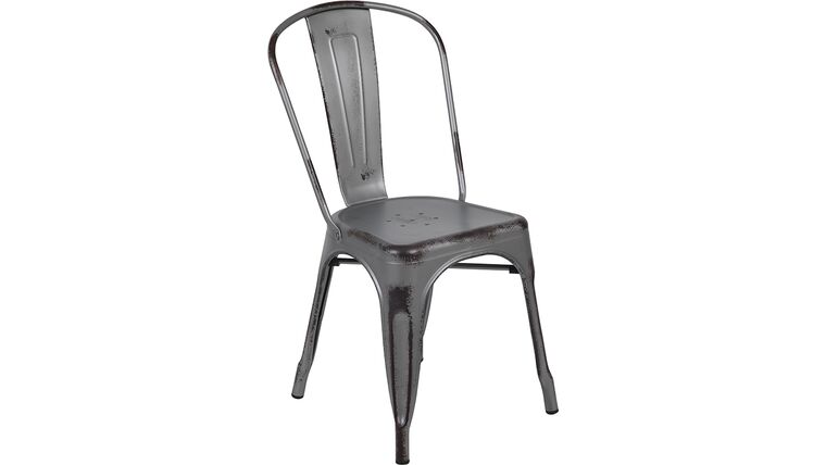 Bistro Chair – Distressed Silver Gray | Rental Bistro Chair – Distressed Silver Gray | Rental