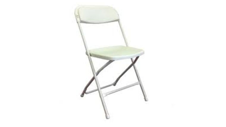 Fiesta Folding Chair – Off White | Rental