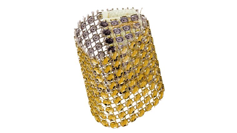 Rhinestone Velcro Sash Clip Napkin Ring – Gold | Rental