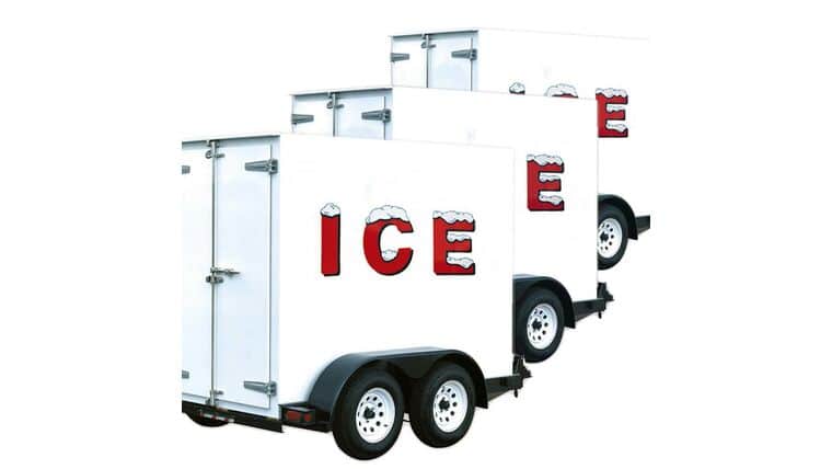 Ice Trailer (6,000lb Capacity) | Rental Ice Trailer (6,000lb Capacity) | Rental