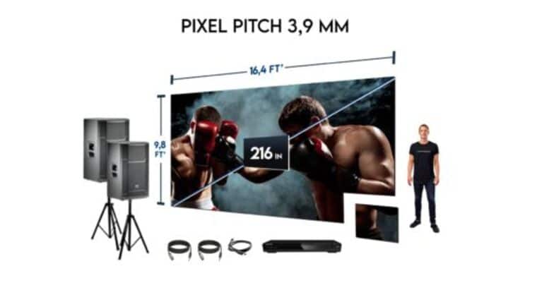 Daytime Video Wall Package 16.4′ x 9.8′ | Rental Daytime Video Wall Package 16.4′ x 9.8′ | Rental