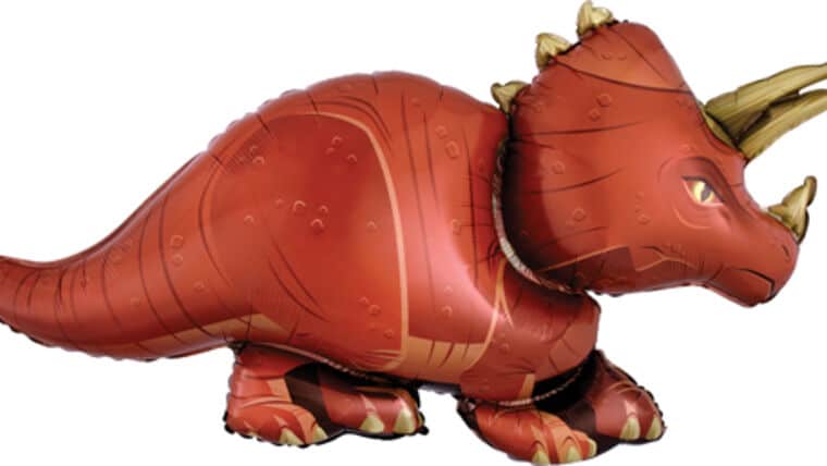 42″ Triceratops Anagram Balloon | Rental 42″ Triceratops Anagram Balloon | Rental