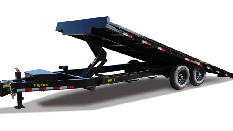 Equipment Trailer – Deck Over – Tilt Deck – Hydraulic – 8.5′ x 22′ | Rental Equipment Trailer – Deck Over – Tilt Deck – Hydraulic – 8.5′ x 22′ | Rental