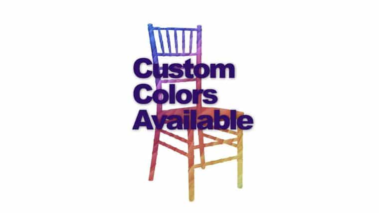 Chiavari Chair – Custom Paint Color | Rental Chiavari Chair – Custom Paint Color | Rental