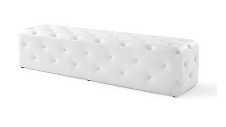 Modway Amour 72″ Entryway Faux Leather Bench | Rental