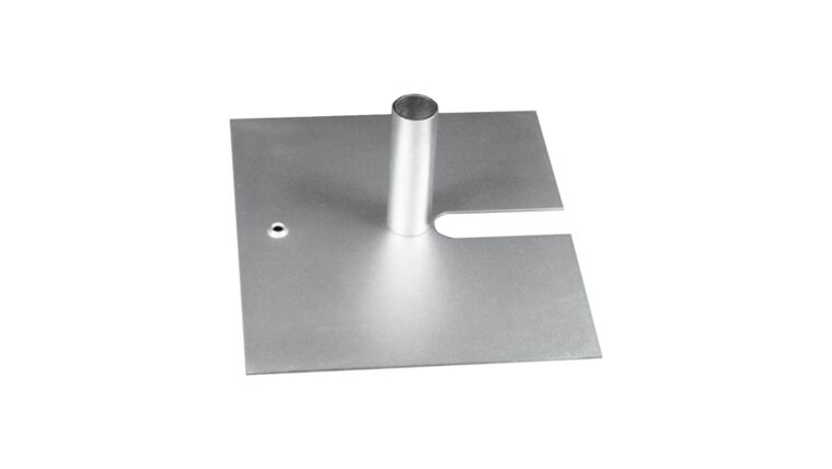 16″ x 14″ Slip Fit Base With  6″x1.5″ Pin – 10lbs | Rental