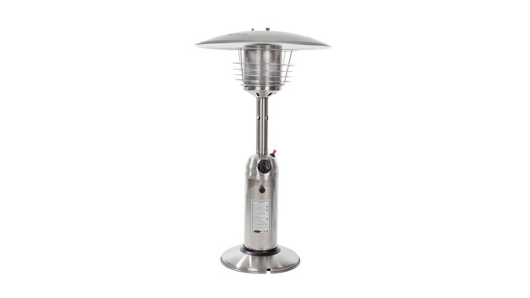Patio Heater – Mushroom – 3′ – Silver -Tabletop | Rental