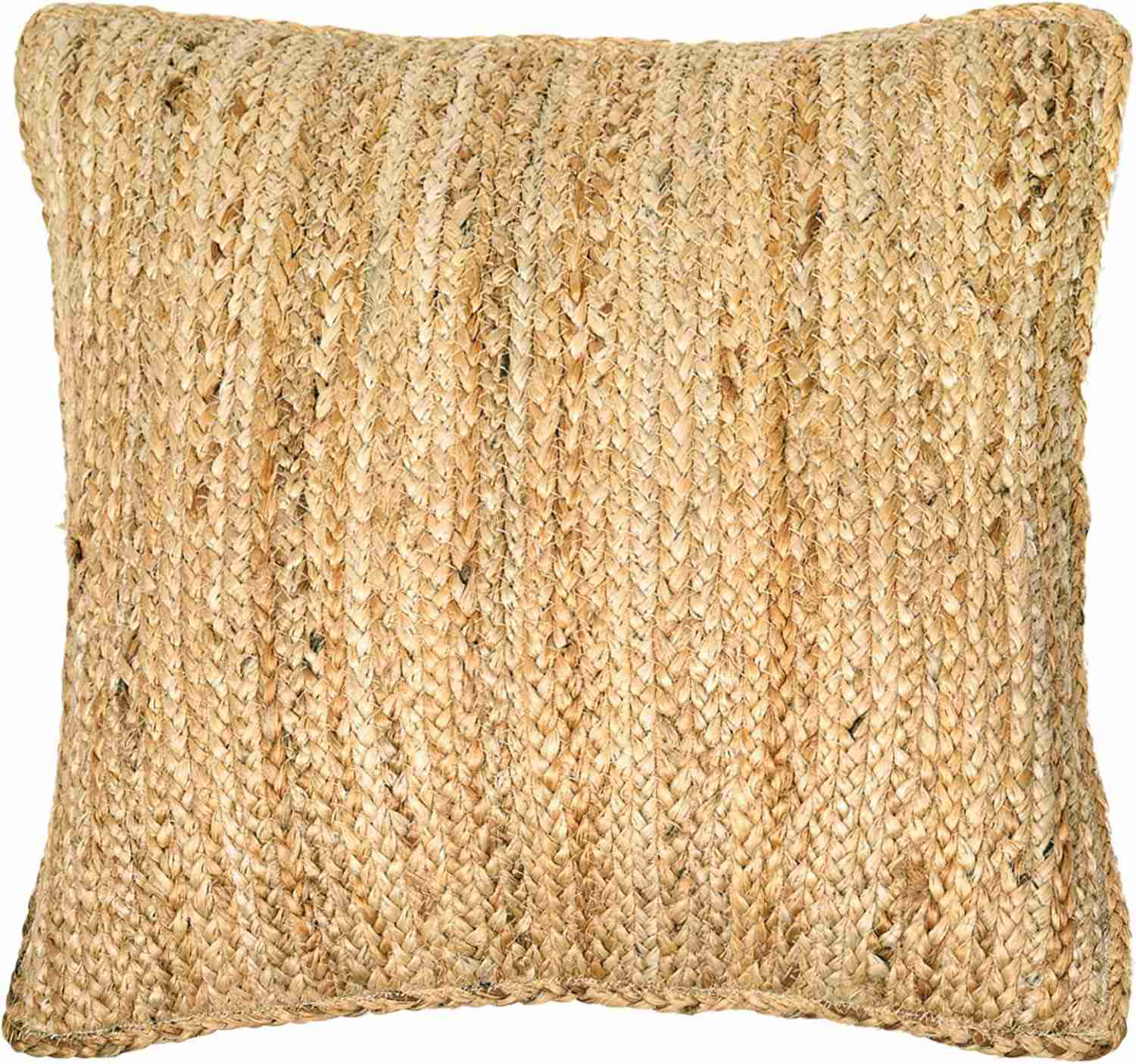 The Fine Living Co. Jute Throw Pillow Covers, Braided Decorative Pillow Covers, Farmhouse Accent, Pillows for Couch, Living Room Decor, 18 x 18 inch, Natural, 1Pc : Home & Kitchen | Rental