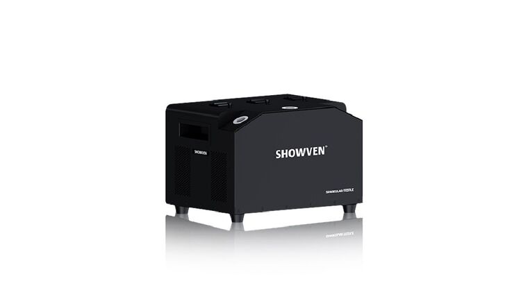 Showven Sparkular Triple – 3-Way Nozzle Cold Spark Machine 5 Meter Effect Height | Rental