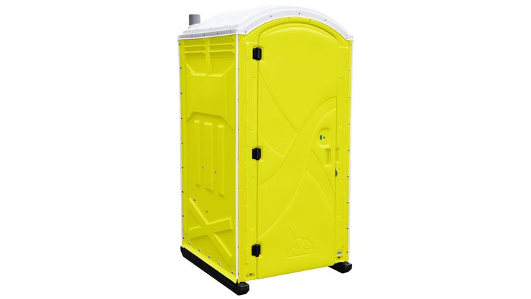 Yellow Axxis Portable Restroom Unit | Rental
