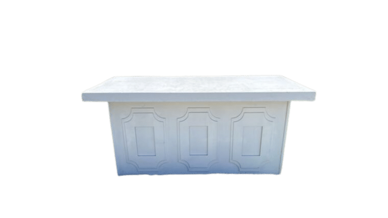 ‘7 White 1-Piece Colonial – Fancy Bar | Rental
