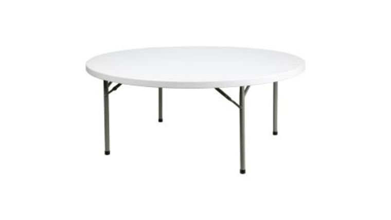 Banquet Table | Round | Plastic | 84” | Rental