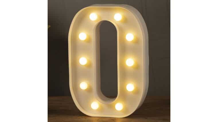 LED Marquee Letter | 9″ | O | Rental LED Marquee Letter | 9″ | O | Rental