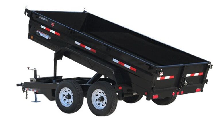Dump Trailer – 7′ x 10′ | Rental Dump Trailer – 7′ x 10′ | Rental