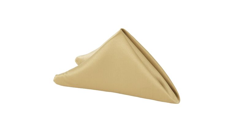 Lamour Satin Napkin 20″x20″ – Gold Antique | Rental Lamour Satin Napkin 20″x20″ – Gold Antique | Rental