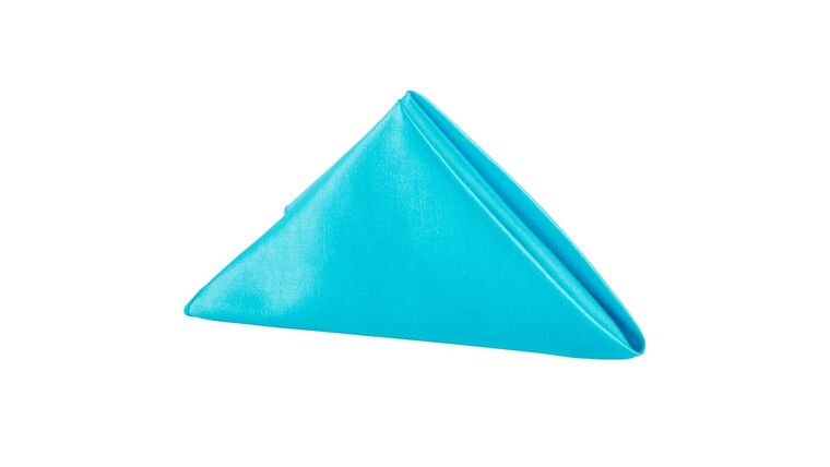 Taffeta Napkin 20″x20″ – Aqua Blue | Rental Taffeta Napkin 20″x20″ – Aqua Blue | Rental