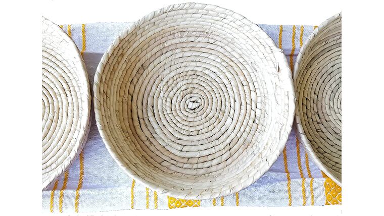 Handwoven Mexican Natural Baskets Ideal for Tortillas, Snacks, Pancakes, Nachos & more. Great for a theme party, gift, home & kitchen – Tortillero para fiesta – Unique pieces of Art. | Rental