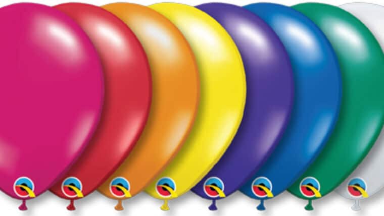 5″ Multicolor Dart Balloon | Rental 5″ Multicolor Dart Balloon | Rental