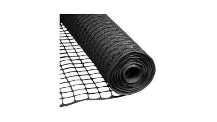 4′ x 50′ Black Mesh Snow Fence | Rental