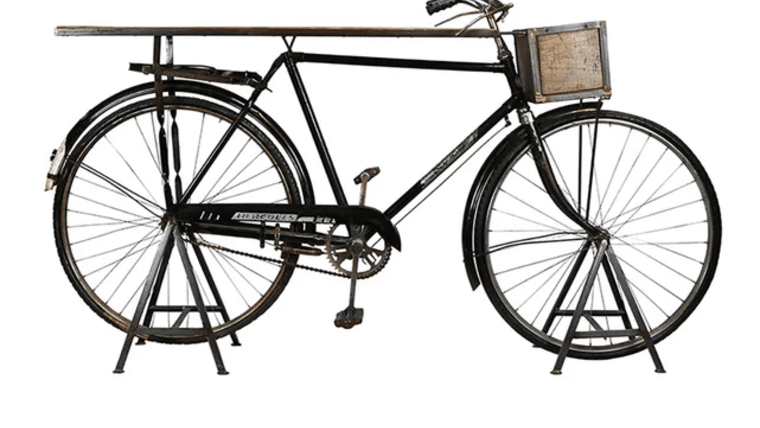 Vintage Bike Bar Table | Rental