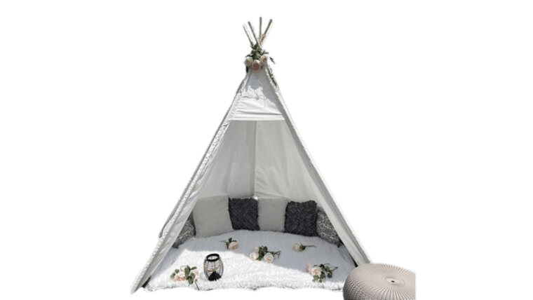 7′ Giant Teepee for Kids, Large Teepee Tent for Adult 5 Side with Carry Bag, Tipi for Indoor & Outdoor Use, Wedding, Party, Photo Prop, Beach Tent | Rental 7′ Giant Teepee for Kids, Large Teepee Tent for Adult 5 Side with Carry Bag, Tipi for Indoor & Outdoor Use, Wedding, Party, Photo Prop, Beach Tent | Rental