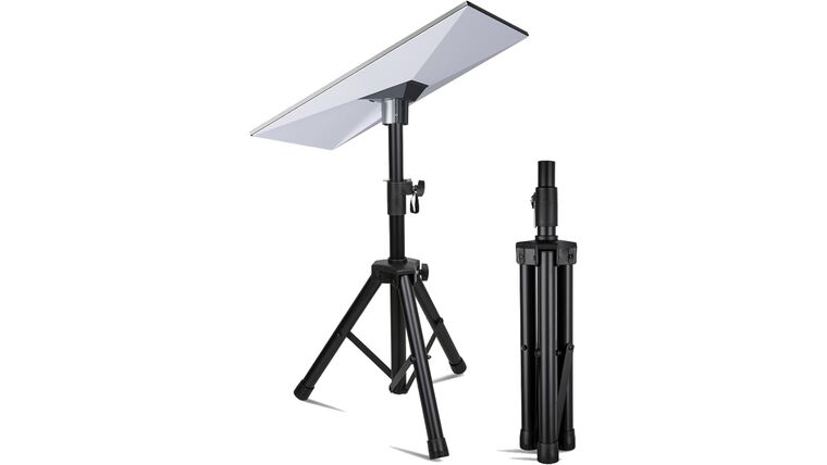Starlink Gen 3 Tripod Stand, Adjustable Heavy Duty Stand Mount, Compatible with Starlink Gen 3/V4 ,Starlink Standard Kickstand Dish, -2 to 4.5-Feet, Includes Slide-in Pipe Adapter | Rental