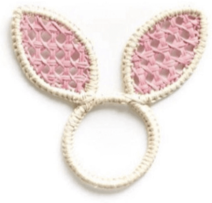 Easter Bunny Ears Woven Napkin Ring | Rental Easter Bunny Ears Woven Napkin Ring | Rental