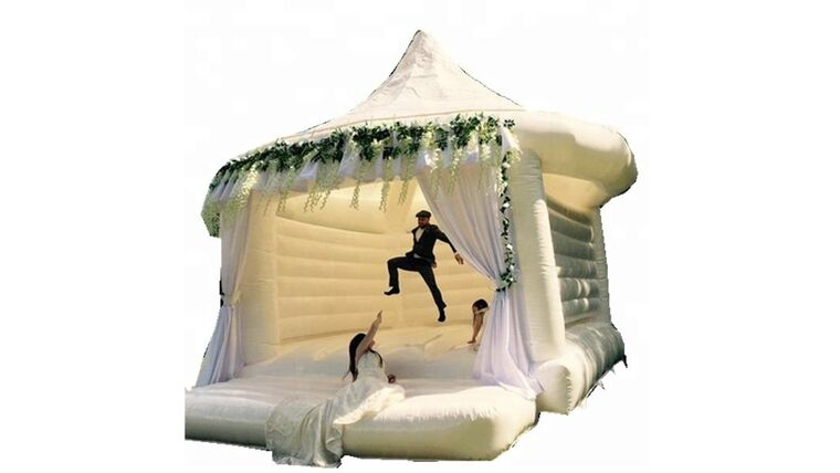 White Wedding Bounce House | Rental White Wedding Bounce House | Rental