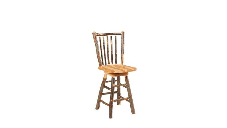 Amish Stick Wood Barstool | Rental