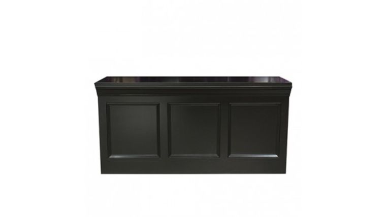 8′ Savanna Bar – Black | Rental