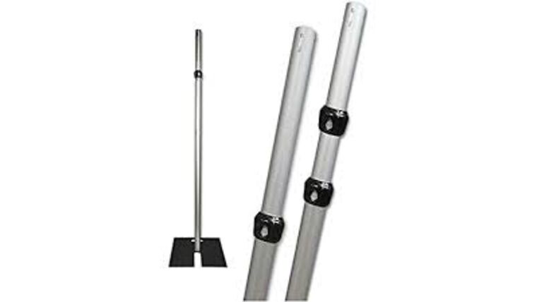 14′ – 26′ x 2″ D Adjustable 2 Piece Upright Pipe & Drape Pole Only | Rental 14′ – 26′ x 2″ D Adjustable 2 Piece Upright Pipe & Drape Pole Only | Rental
