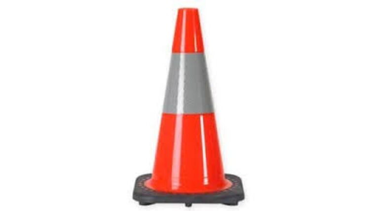 18″  3LB Cone w/6″ Collar – Orange | Rental