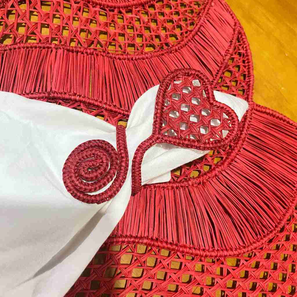 Heart of Caracol Napkin Ring | Rental Heart of Caracol Napkin Ring | Rental