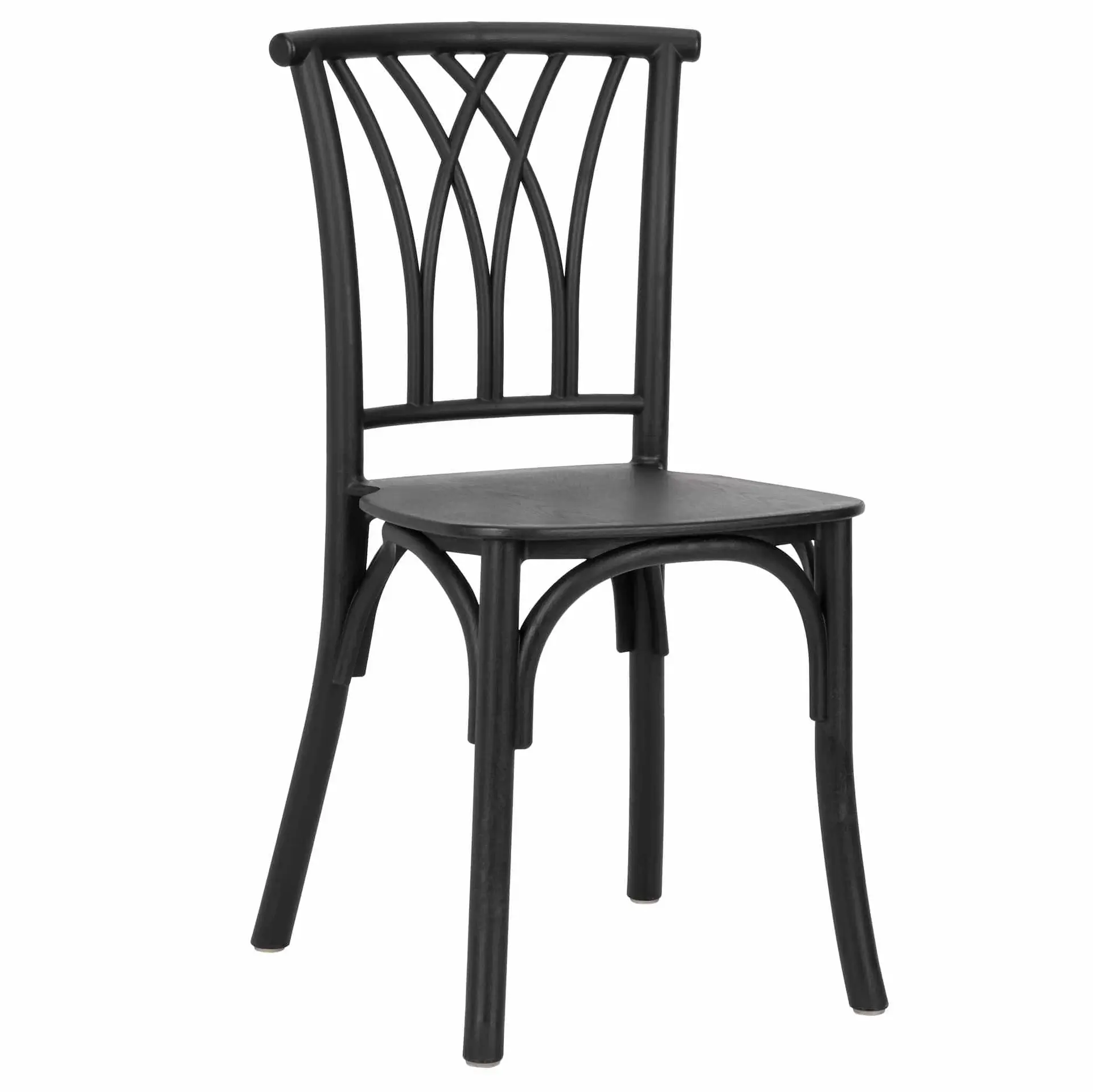 Kids Matte Black ToughResin™ Willow Chair | Rental Kids Matte Black ToughResin™ Willow Chair | Rental